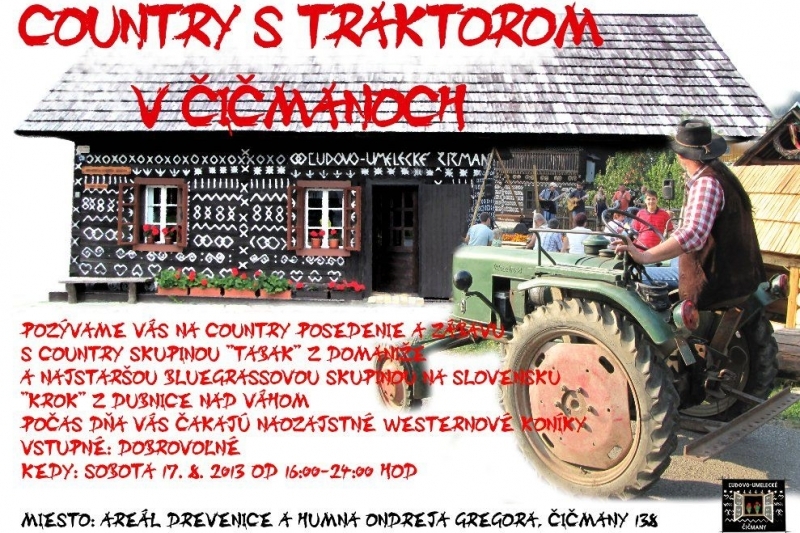 Country s traktorom